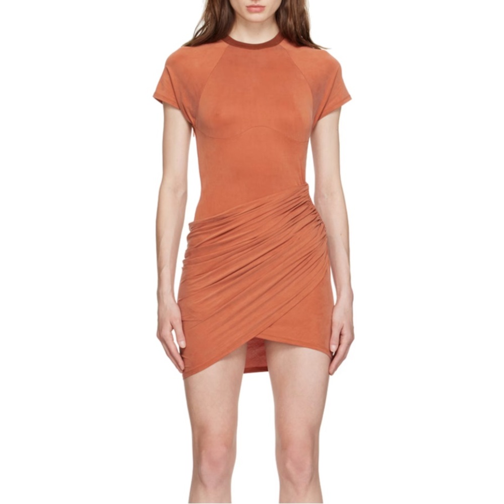 Jacquemus Terracotta Mini Dress
